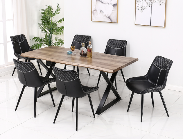 T-1811 C-1826 7pc Dining Set