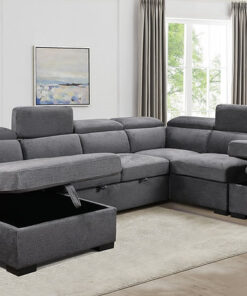 IF-9090 LHF Sectional Sofa Bed