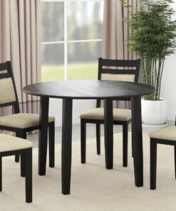 Alternative view of Conrad Black Round Dining Table