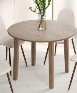 Alternative view of Conrad Walnut Round Dining Table