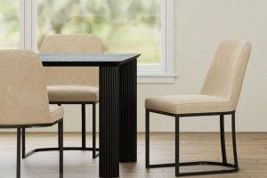 Dario Beige Dining Chair