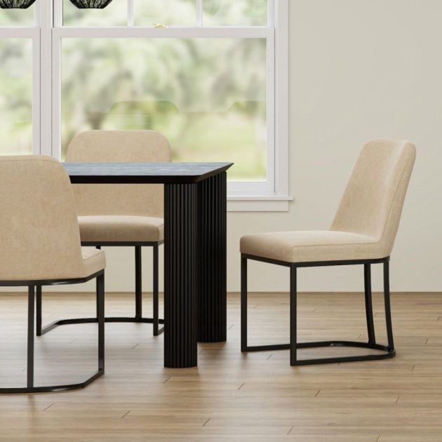 Dario Beige Dining Chair