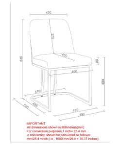 Alternative view of Dario Beige Dining Chair Set of 2