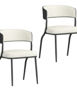 Alternative view of Kazan Dining Chair, Set of 2 in Ivory