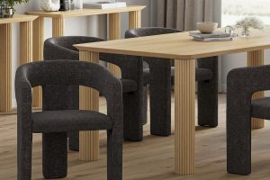 Amara Charcoal Dining Chair