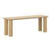 Sangra 51 Inch Bench in Natural