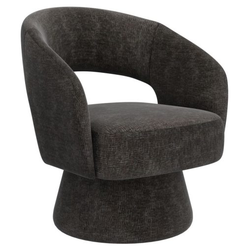 Santo Accent Chair in Charcoal