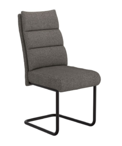 Brodi Dining Chair, set of 2, in Charcoal and Black