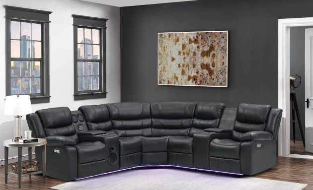 Holly Pop-2 Recliner Sectional