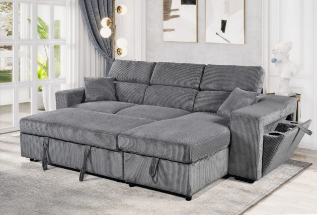 Divon Sofa Bed Grey