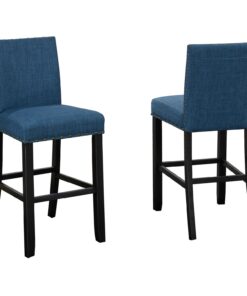 29'' Bar Stool - Blue (set of 2)