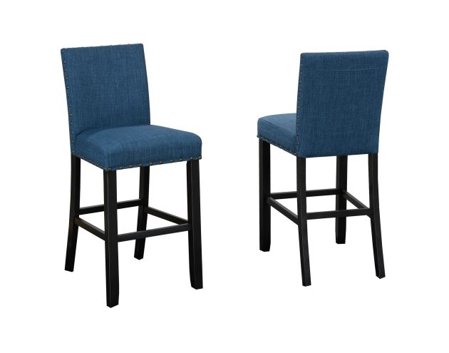 29'' Bar Stool - Blue (set of 2)