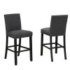 29'' Bar Stool - Grey ( set of 2 )