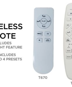 Alternative view of T670 Adjustable Base