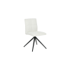 DINING CHAIR SET OF 2 WHITE