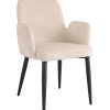 DINING CHAIR SET OF 2 BEIGE