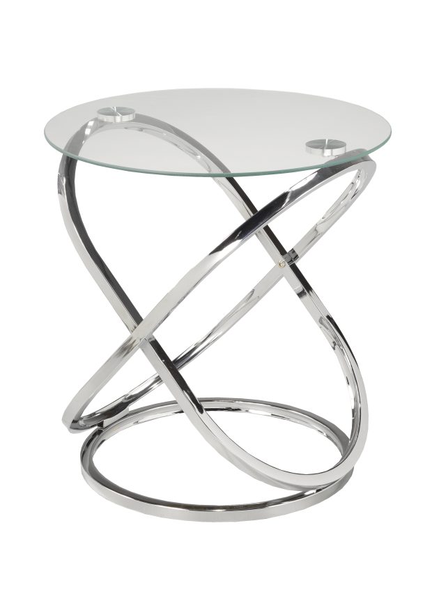 ACCENT TABLE - SILVER