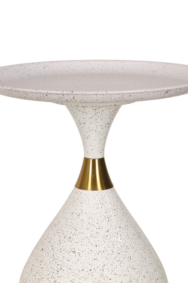 ACCENT TABLE - WHITE