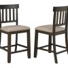 Bar Stool - Dark Grey (set of 2)