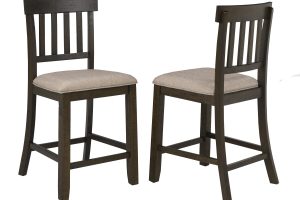 Bar Stool - Dark Grey (set of 2)