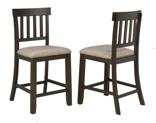 Bar Stool - Dark Grey (set of 2)