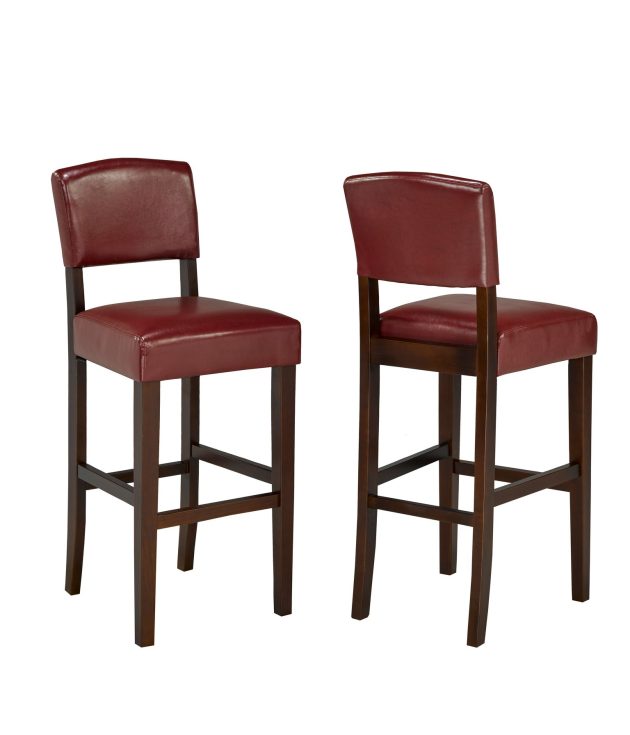 Bar Stool - Red ( set of 2 )