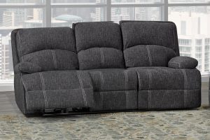 Charcoal Grey Recliner Sofa Set