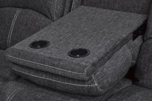 Charcoal Grey Recliner Sofa Set