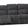 Charcoal Grey Recliner Sofa Set