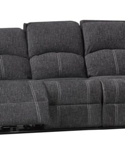 Charcoal Grey Recliner Sofa Set
