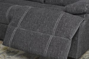 Charcoal Grey Recliner Sofa Set