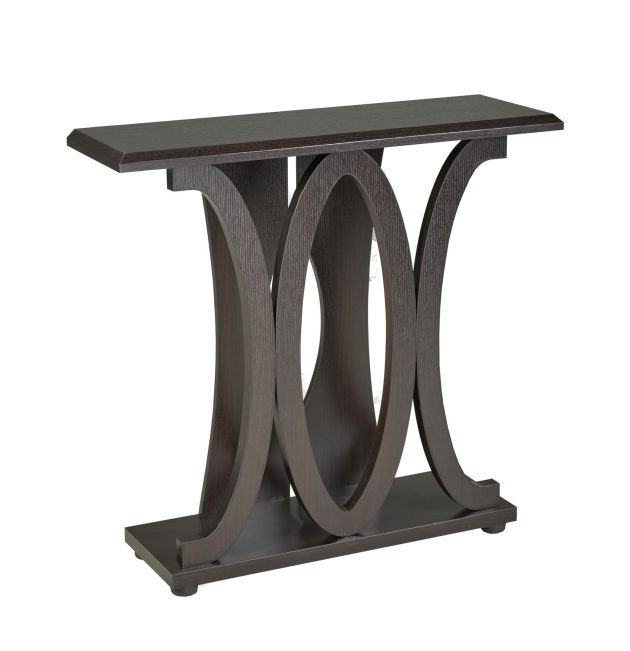 CONSOLE TABLE - DARK CHERRY