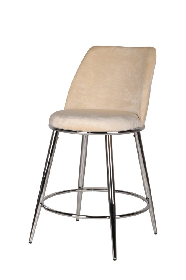 Counter Stool - Beige ( set of 2 )