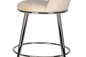 Counter Stool - Beige ( set of 2 )