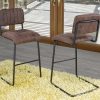 Counter Stool - Brown ( set of 2 )