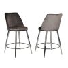 Counter Stool - Grey ( set of 2 )