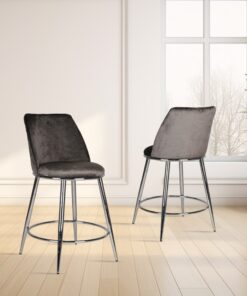 Counter Stool - Grey ( set of 2 )
