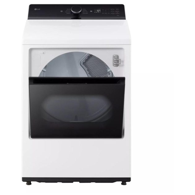 LG 6.3 Cu. Ft. High Efficiency Top Load Washer & 7.3 Cu. Ft. Electric Dryer - Alpine White - Image 12