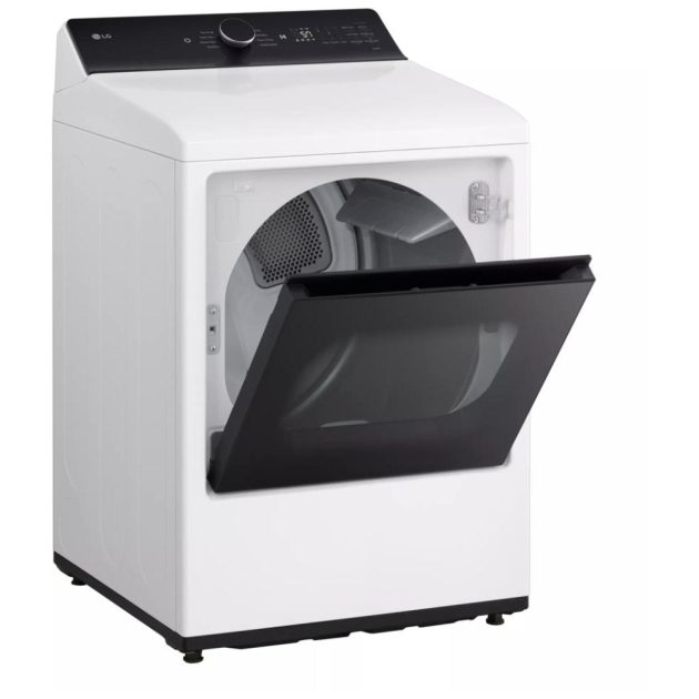 LG 6.3 Cu. Ft. High Efficiency Top Load Washer & 7.3 Cu. Ft. Electric Dryer - Alpine White - Image 11