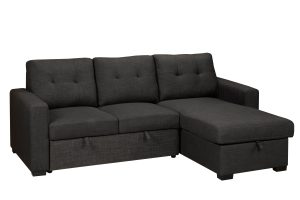 Modern Sectional Sofa Bed with Storage