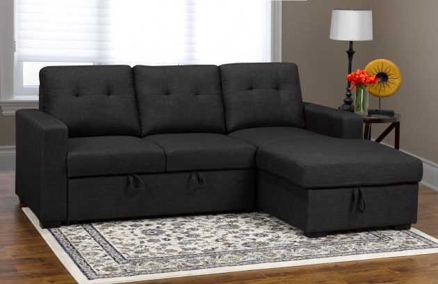 Modern Sectional Sofa Bed with Storage