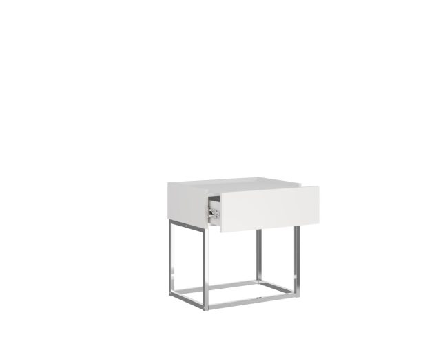 NIGHT STAND - WHITE MATTE