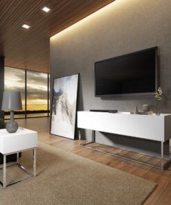 NIGHT STAND - WHITE MATTE