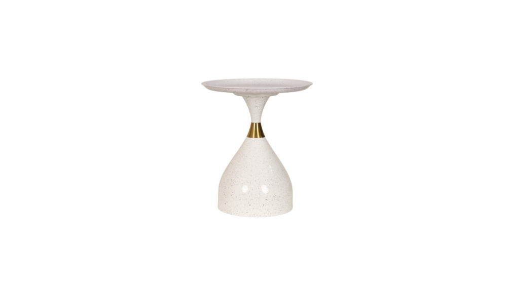ACCENT TABLE - WHITE