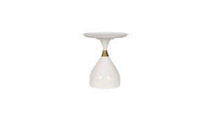 ACCENT TABLE - WHITE