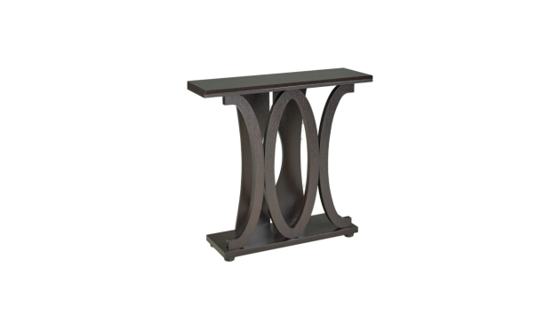 CONSOLE TABLE - DARK CHERRY