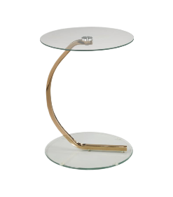 ACCENT TABLE - ROSE GOLD