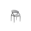 DINING CHAIR SET OF 2 - GREY/BLACK - Furniture Trends