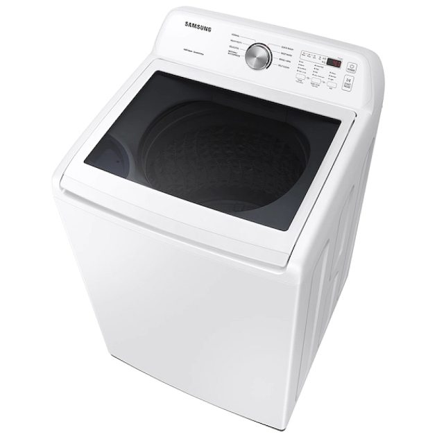 Samsung 5.2 Cu. Ft. High Efficiency Top Load Washer & 7.2 Cu. Ft. Electric Dryer - White - Image 3