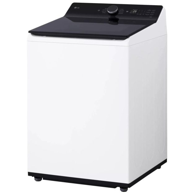 LG 6.3 Cu. Ft. High Efficiency Top Load Washer & 7.3 Cu. Ft. Electric Dryer - Alpine White - Image 8